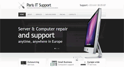 Desktop Screenshot of parisitsupport.com